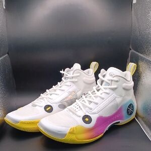 NEW Li-Ning Way Of Wade 10 Basketball Shoes 'Sunshine State' Men Size 12 US